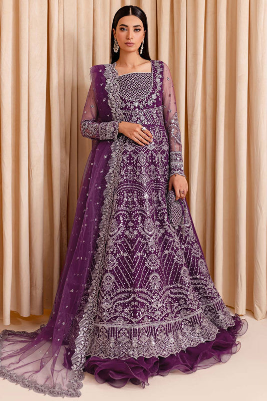 Farasha | Lumiere Formals | Plum Passion - Ladies Clothes - Maria Faisal