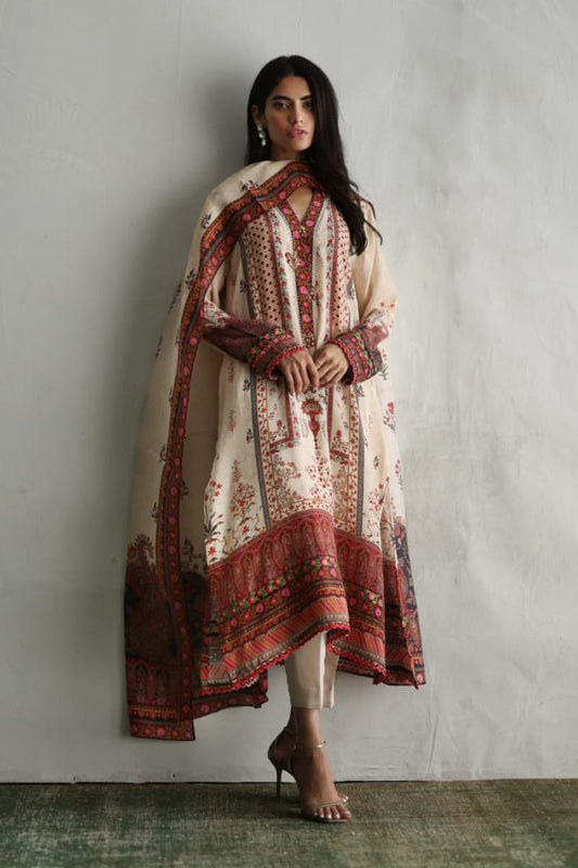 Mina Hasan | Signature Pret | Mughal Memory - Luxury Dress - available at Maria Faisal in UK and USA.