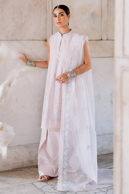 Cross Stitch | Eid Lawn Edit 25 | HUSHED MAUVE by Maria Faisal - Registered Vendor of : Cross Stitch - type : Ladies Clothes - 100% original wedding dresses