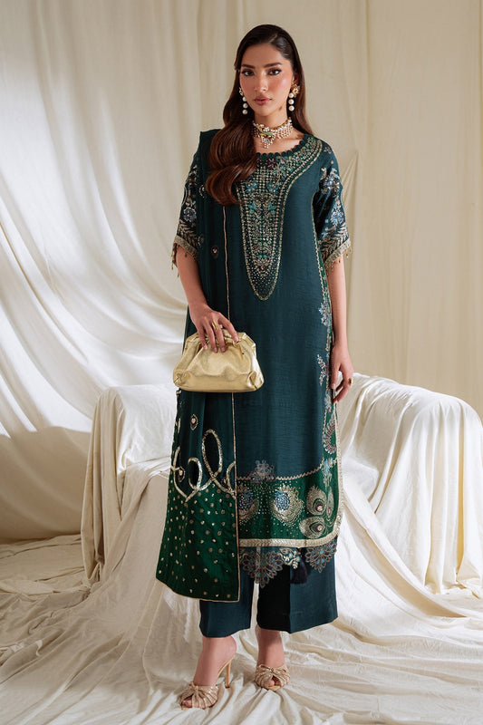 Nureh | Omara Formals | NEL-90 - Formal Dress - available at Maria Faisal in UK and USA.
