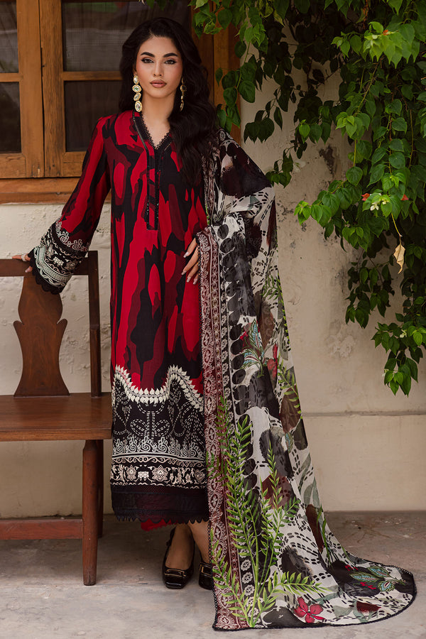 Nureh | Signature Printed Linen | SP-169 - Ladies Clothes - Maria Faisal