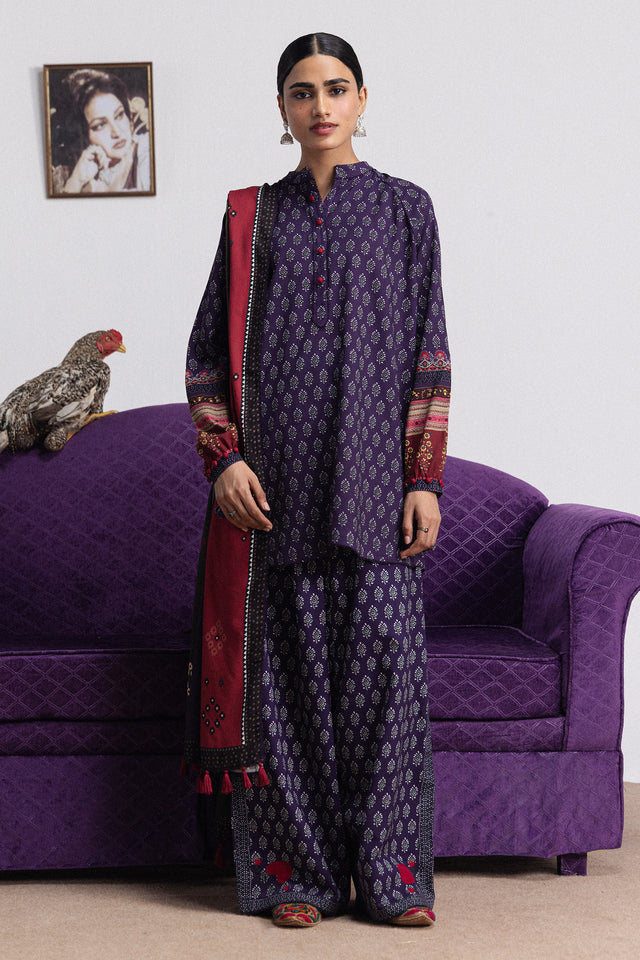 Zara ShahJahan | Coco Prints Winter 26 | Anika-3B - Luxury Dress - available at Maria Faisal in UK and USA.