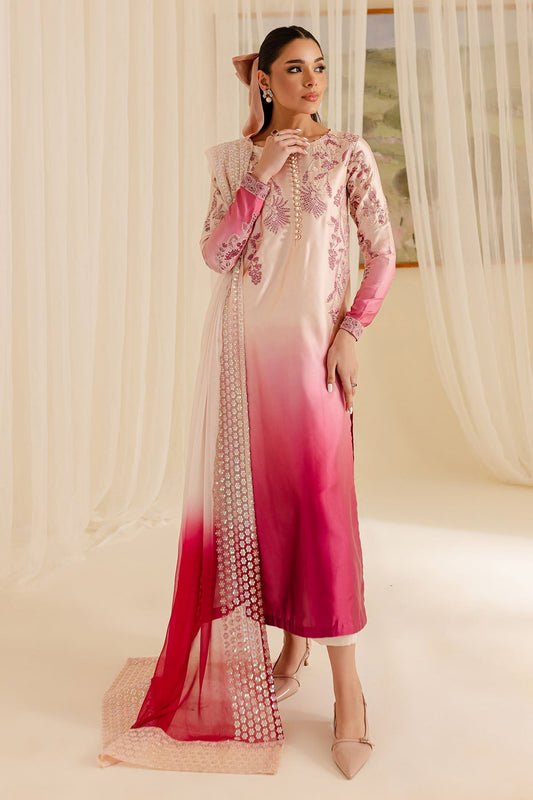 Nureh | Shades of Summer | NP-600 - Luxury Dress - available at Maria Faisal in UK and USA.