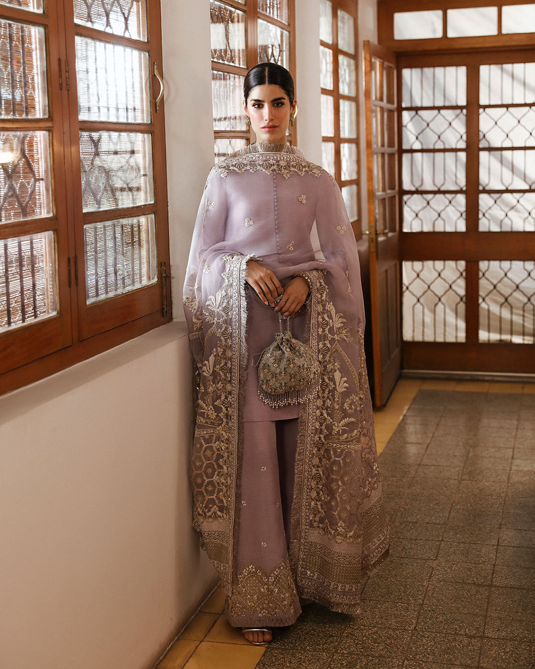 Faiza Saqlain | Mehermah Luxe Formals | Aurene - Wedding Dress - Maria Faisal
