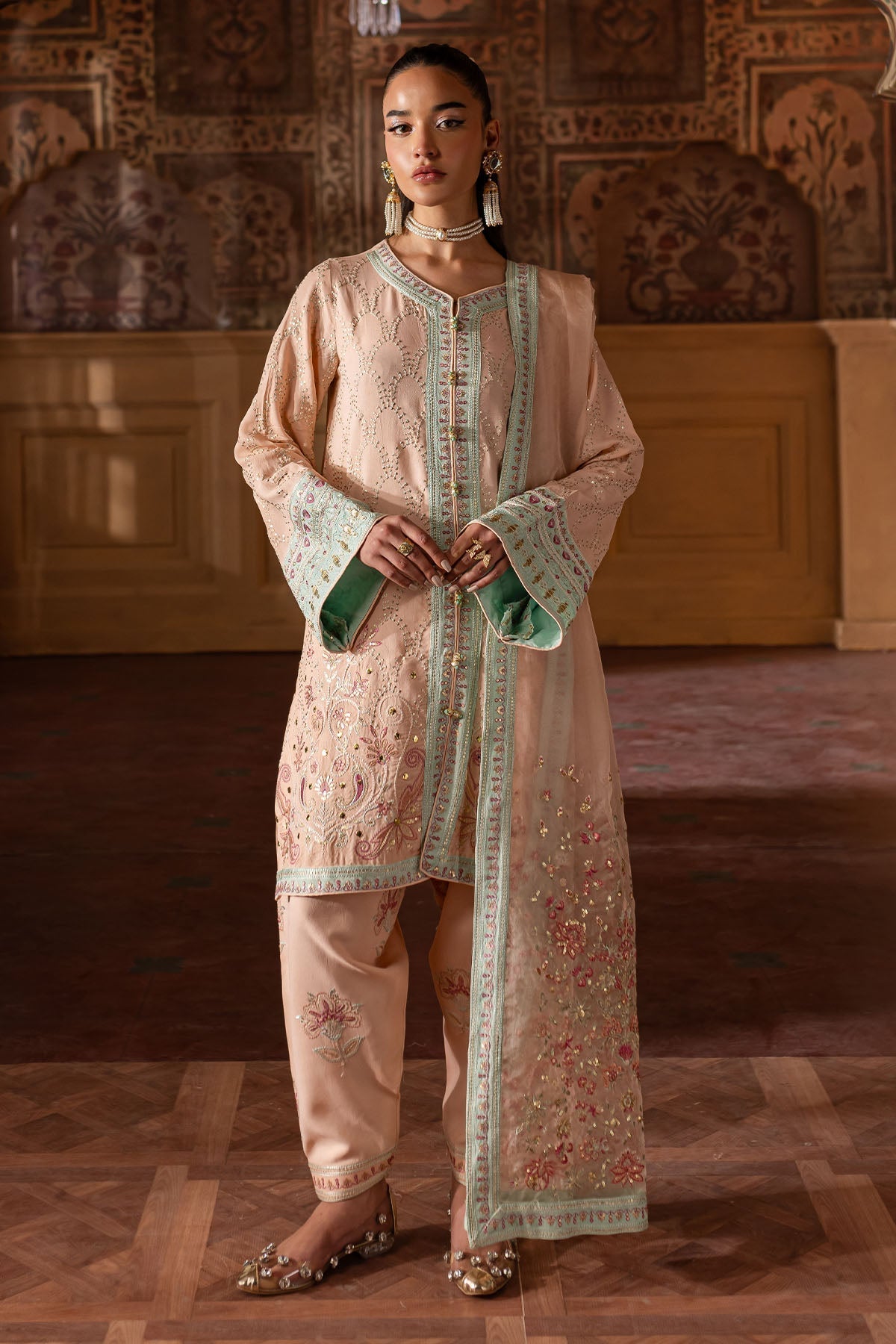 Nureh | Nur Mahal Formals | NE-141 - Ladies Clothes 