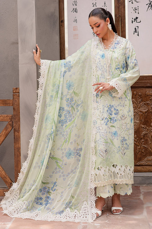 Nureh | Bloom 26 | BL-12 - Dress - available at Maria Faisal in UK and USA.