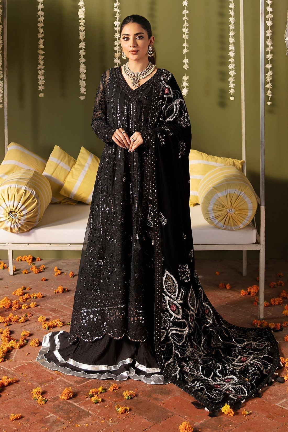Nureh | Jhoomro Wedding Formals |NL-57 - LIBAS-E-KHAS - Wedding Dress - Maria Faisal