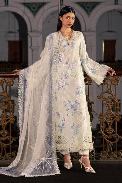Nureh | Maya Lawn | NS-166 - Luxury Dress - available at Maria Faisal in UK and USA.