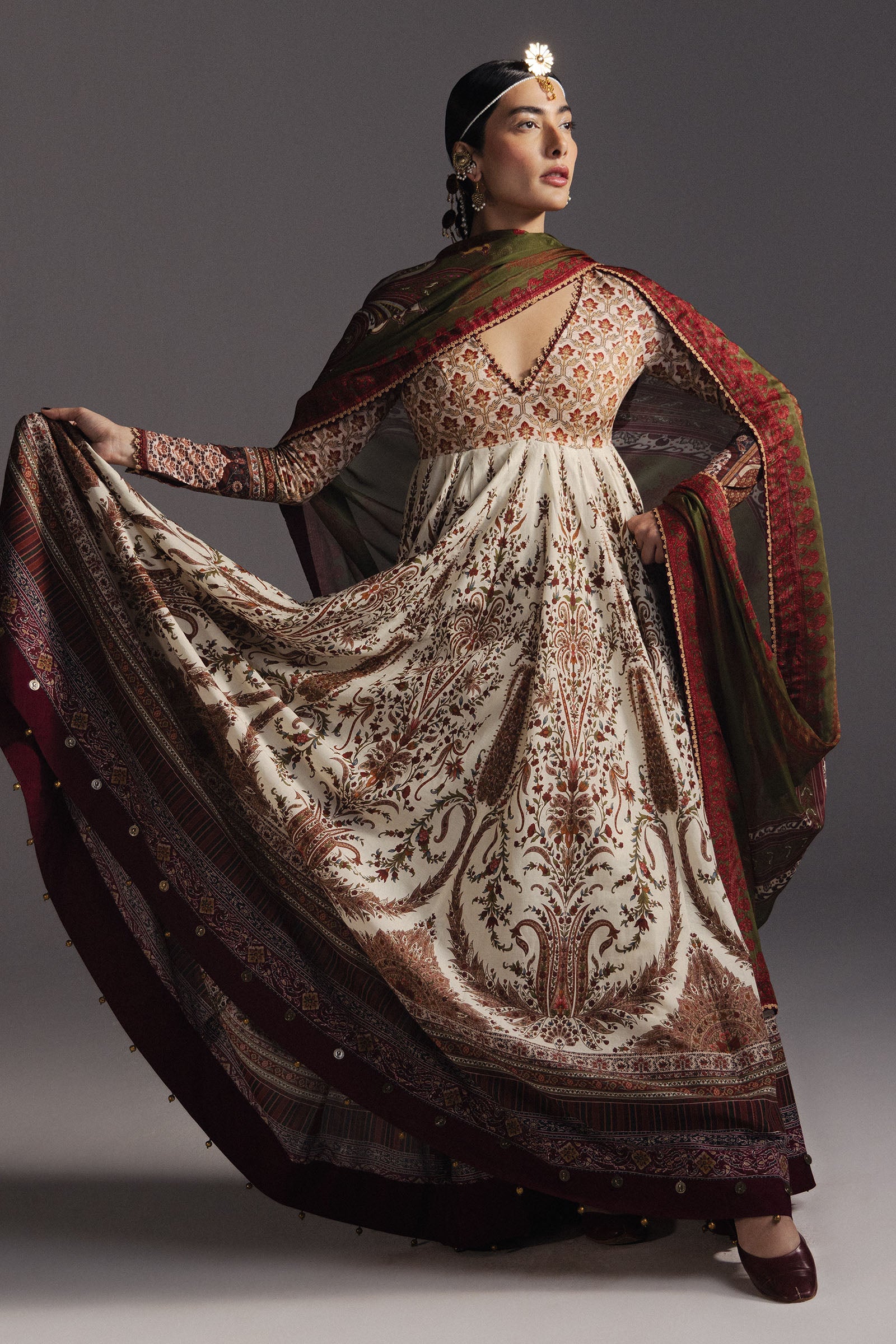 ZaraShahJahan | Zal26 | Shahkar-D3 - Festive Dress - available at Maria Faisal in UK and USA