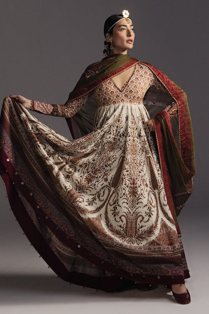 ZaraShahJahan | Zal26 | Shahkar-D3 - Festive Dress - available at Maria Faisal in UK and USA