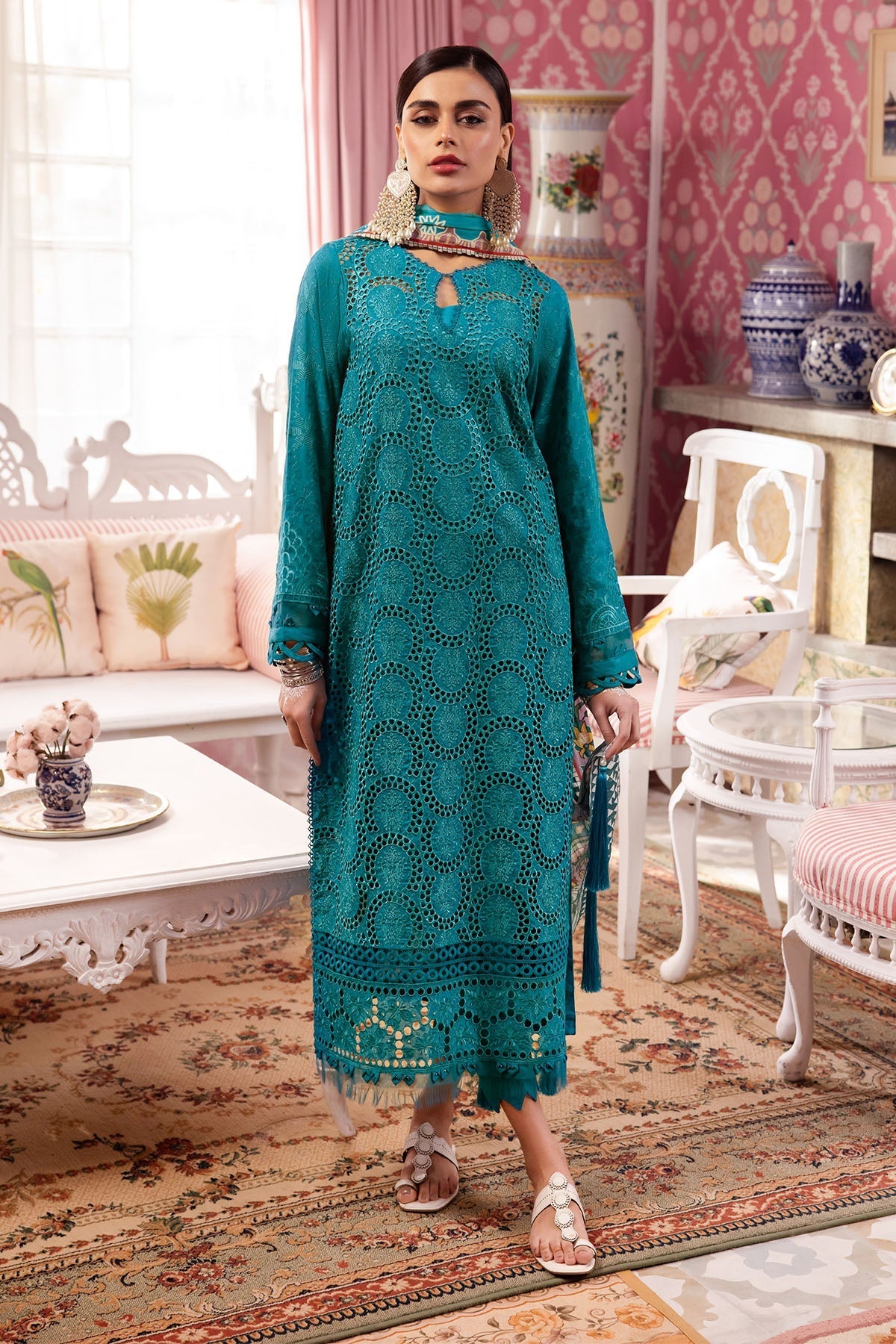 Nureh | Maya Lawn | NS-108 - Ladies Clothes - Maria Faisal