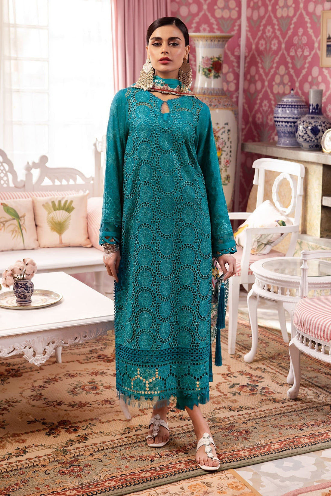 Nureh | Maya Lawn | NS-108 - Ladies Clothes - Maria Faisal