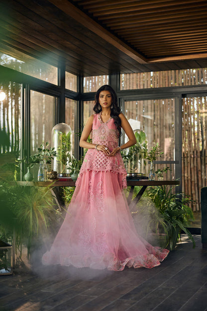 Layla Chatoor | Luxury Pret | Elysia - Luxury Dress - available at Maria Faisal in UK and USA.