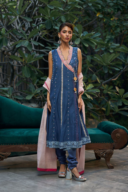 Layla Chatoor | Luxury Pret | Leena - Luxury Dress - available at Maria Faisal in UK and USA.
