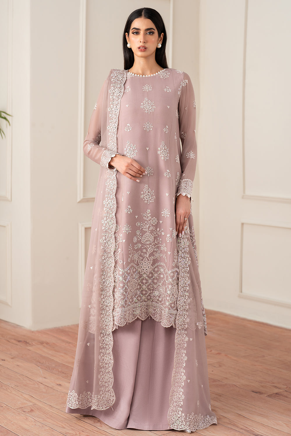 Farasha | Essence Formals 25 | Powder Bloom - Ladies Clothes - Maria Faisal