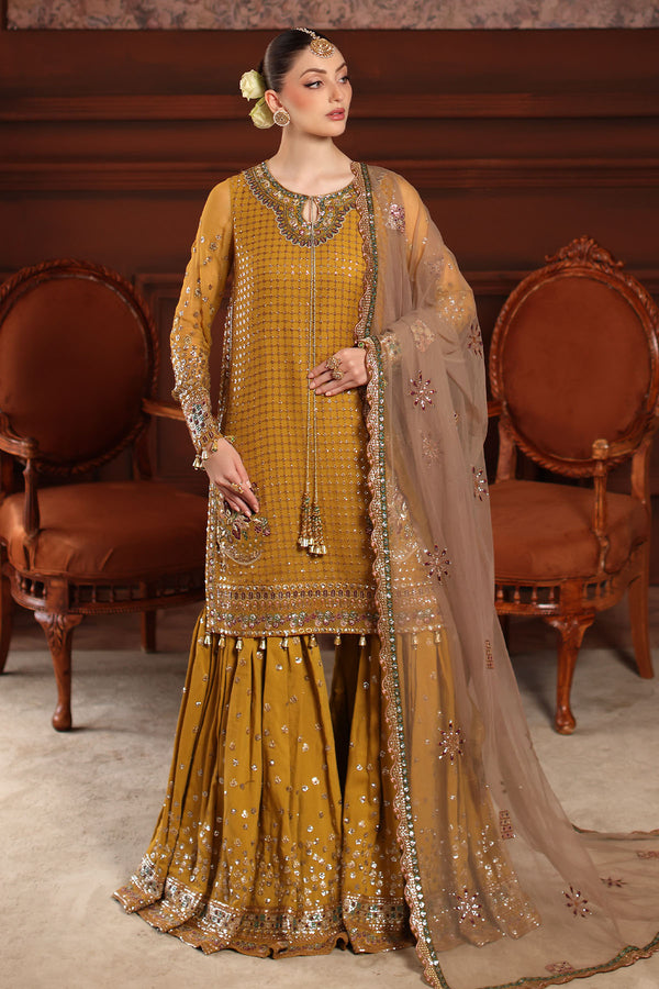 Nureh | Alfaaz Formals | NL-92 - Formal Dress - available at Maria Faisal in UK and USA.