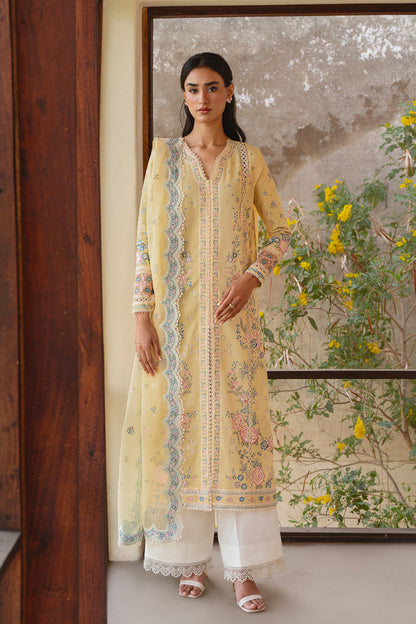 Ayzel | Whisper 26 | FROST - Luxury Dress - available at Maria Faisal in UK and USA.