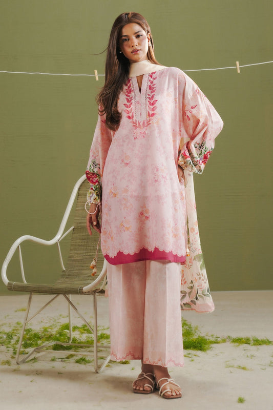 Zara Shahjahan | Coco Prints 26 | Ayla-8B - Casual Dress - available at Maria Faisal in UK and USA.