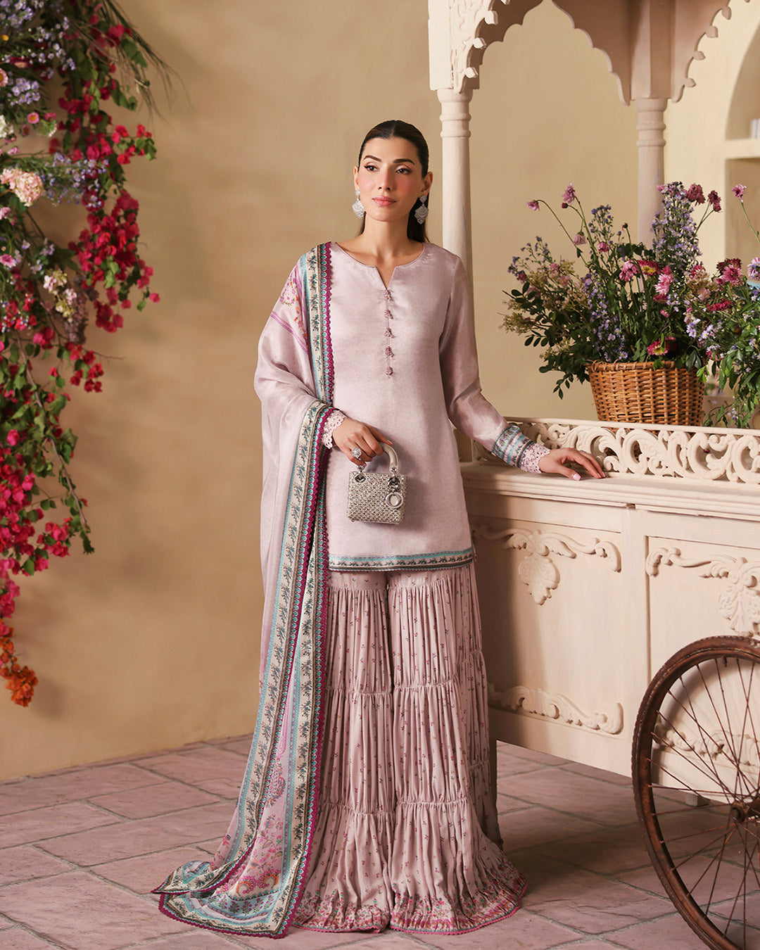 Faiza Saqlain | Serina Luxe | Janine - Formal Dress - available at Maria Faisal in UK and USA.