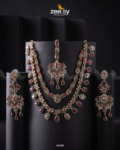 Zarqa Necklace - Necklace Sets 