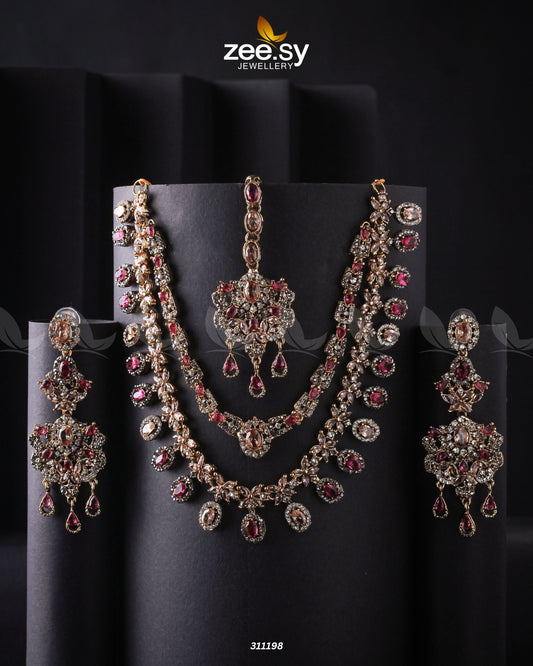 Zarqa Necklace - Necklace Sets 