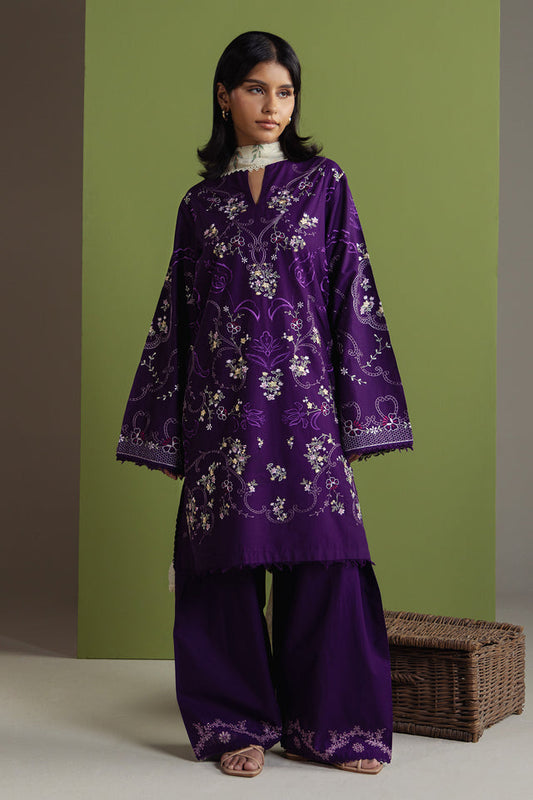 Zara Shahjahan | Coco Prints 26 | Nozaira - Casual Dress - available at Maria Faisal in UK and USA.