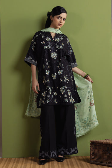 Zara Shahjahan | Coco Prints 26 | Mizuha - Casual Dress - available at Maria Faisal in UK and USA.