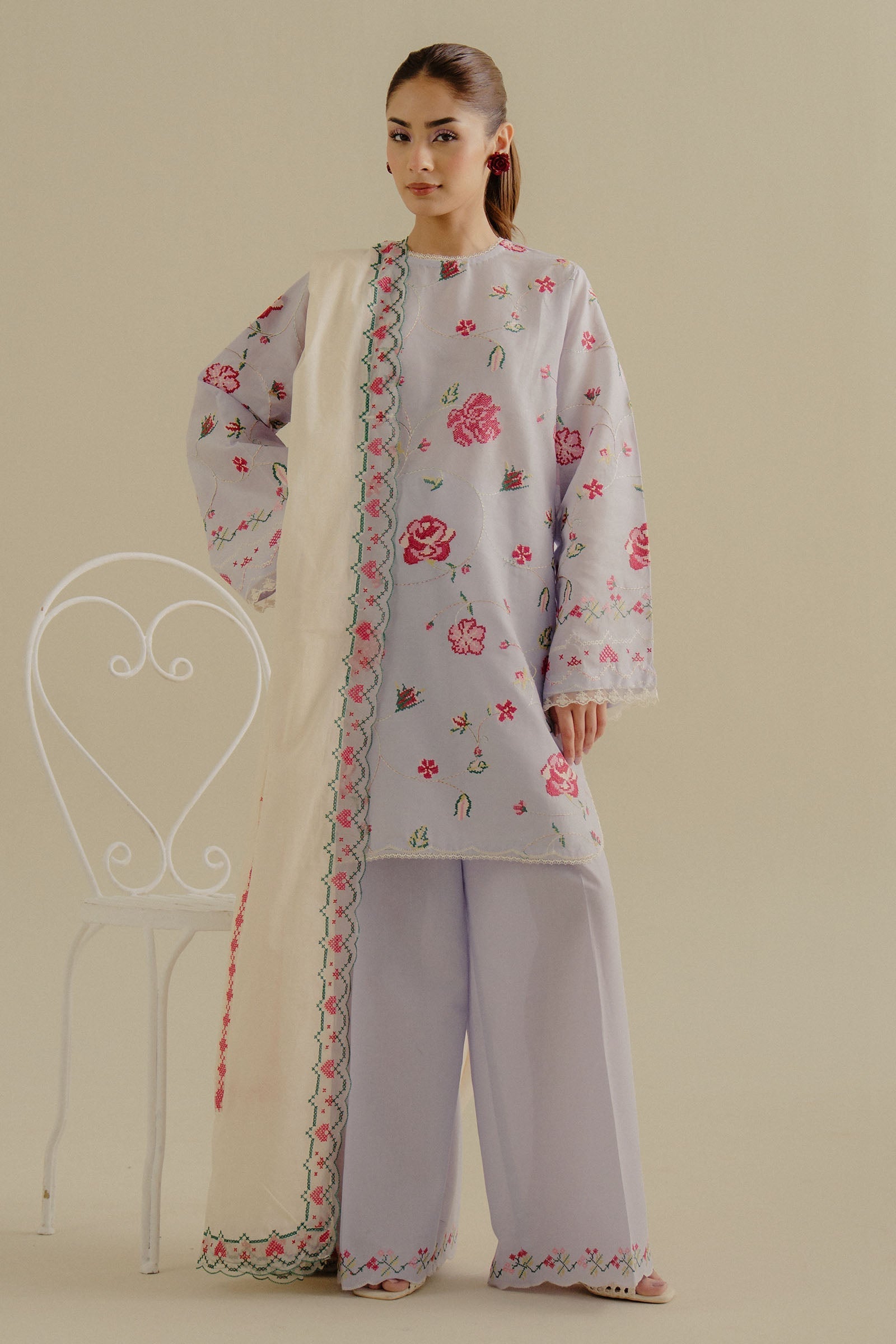 Zara Shahjahan | Coco Lawn 25 | Zufra-6B - Ladies Clothes - Maria Faisal