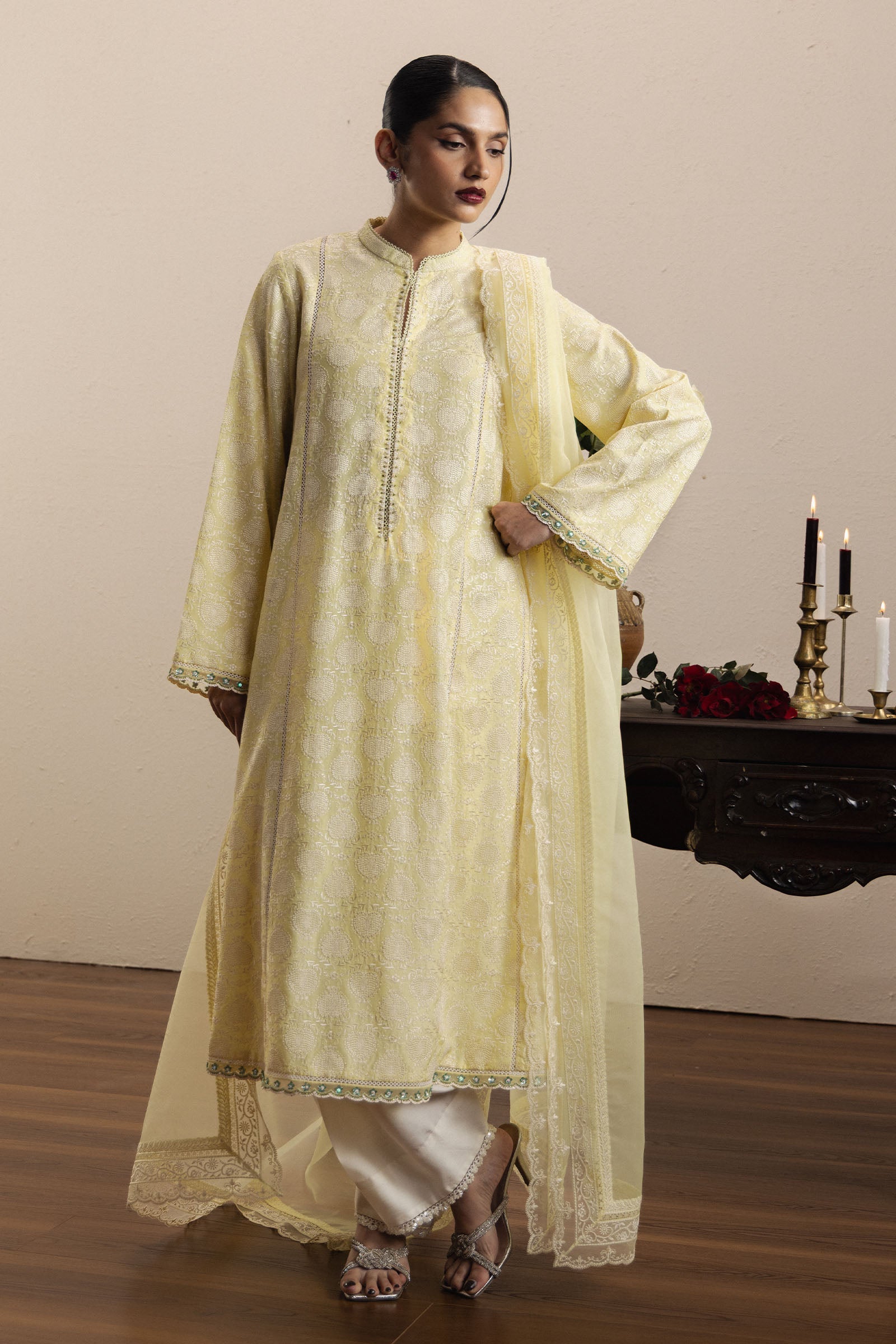 ZaraShahJahan | SS26 | Zahra - Festive Dress - available at Maria Faisal in UK and USA