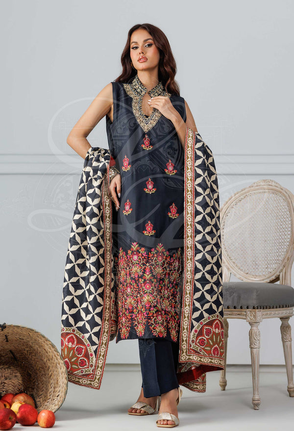 Layla Chatoor | Luxury Pret | Miray - Luxury Dress - available at Maria Faisal in UK and USA.