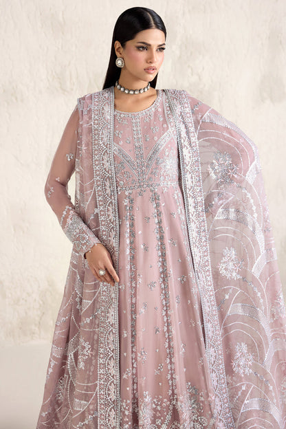 Farasha | Formals 26 | Mauve Pearl - Formal Dress - available at Maria Faisal in UK and USA.