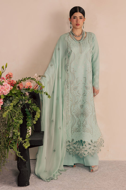 Nureh | Shades of Summer | NP-790 - Luxury Dress - available at Maria Faisal in UK and USA.