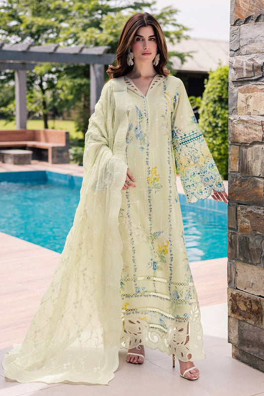 Nureh | Raha Lawn | NE-259 - Luxury Dress - available at Maria Faisal in UK and USA.