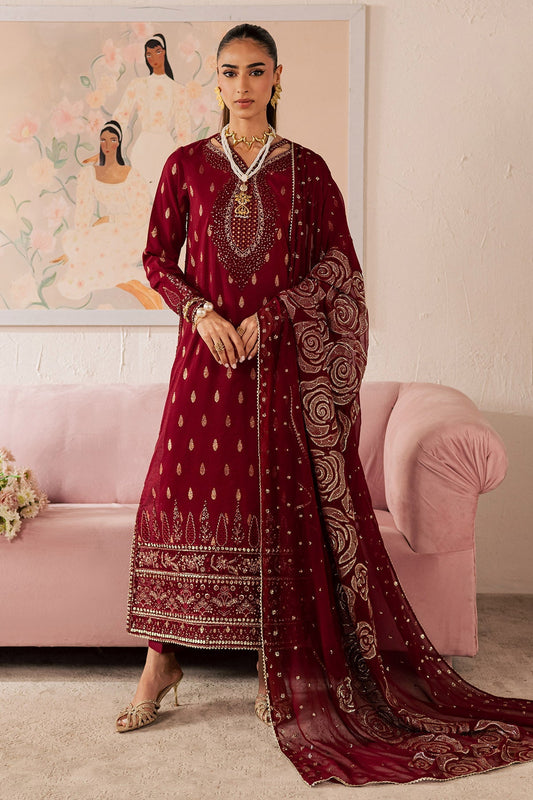 Nureh | Shades of Summer | NP-754 - Luxury Dress - available at Maria Faisal in UK and USA.