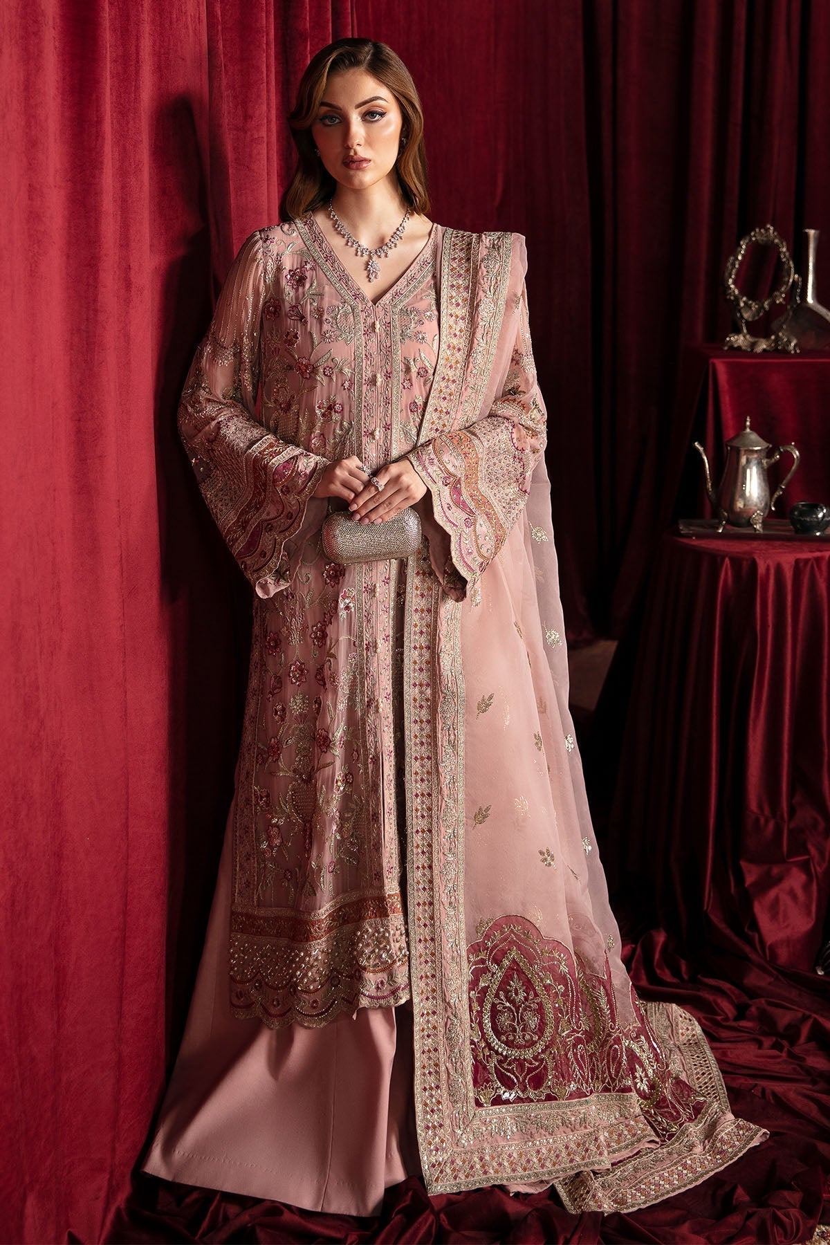 Nureh | Elanora Formal 24 | WATER LILLY - Ladies Clothes - Maria Faisal