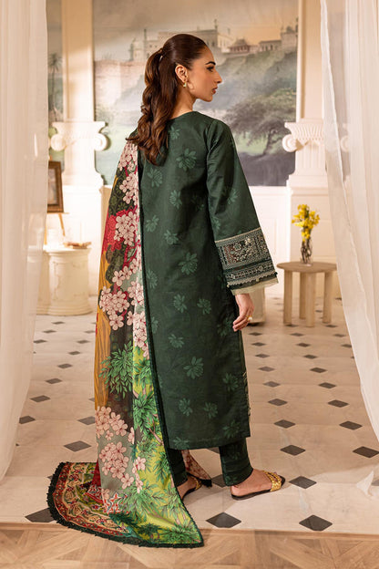 Farasha | Seraya Lawn 24 | JADE - Designer Dress with Intricate embroidery and embellishments. Shop elegent wedding dress at Maria Faisal.