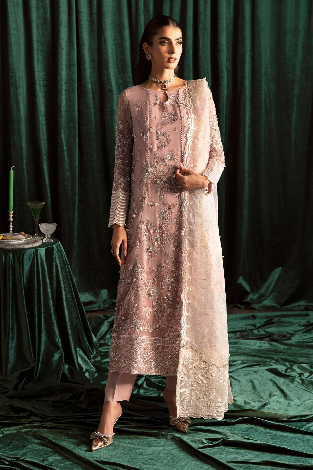 Nureh | Elanora Formal 24 | NEL-44 - Ladies Clothes - Maria Faisal