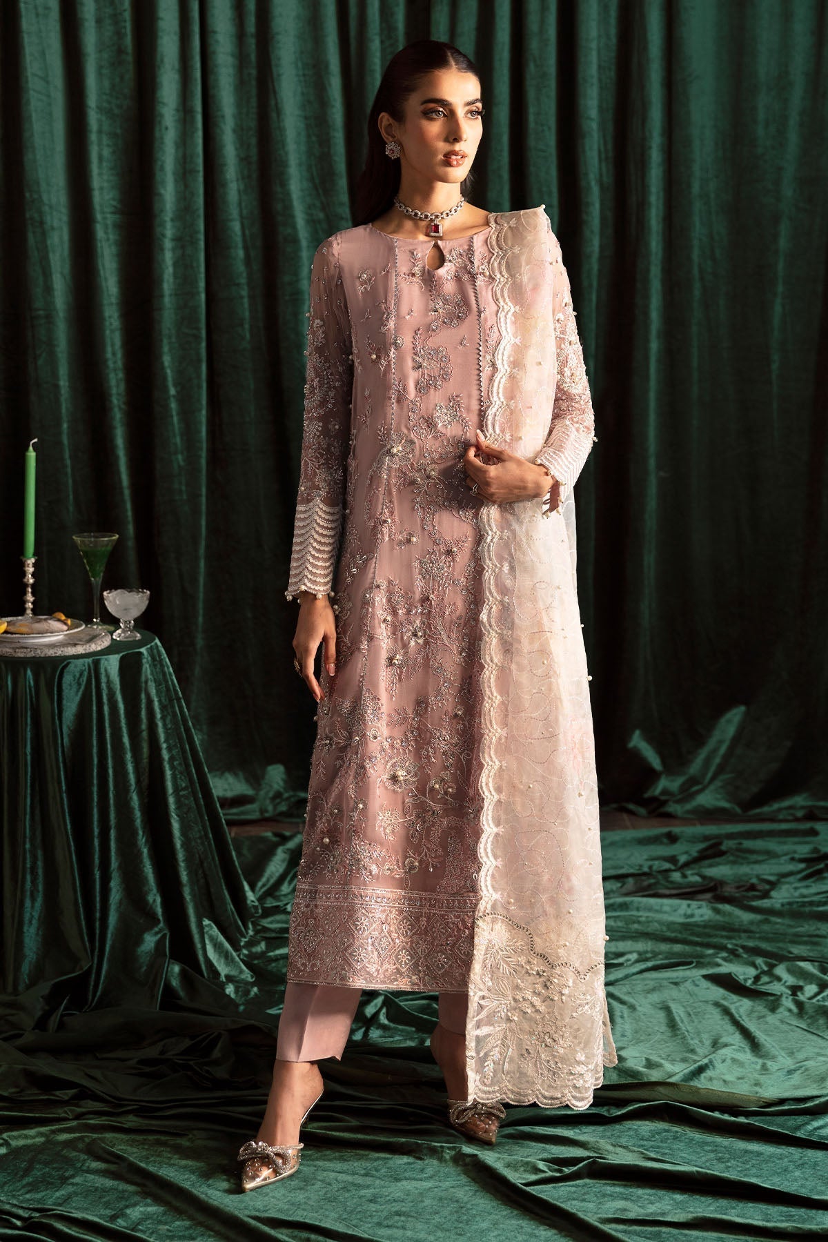 Nureh | Elanora Formal 24 | NEL-44 - Ladies Clothes - Maria Faisal