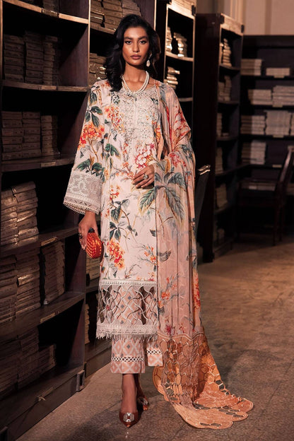 Nureh | Glam Girl Lawn | GL-13 by Maria Faisal - Registered Vendor of : Nureh - type : Ladies Clothes - 100% original wedding dresses