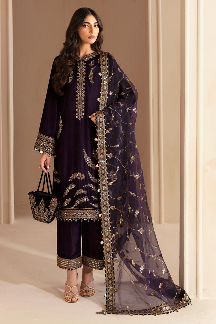 Jazmin | Velvet Edit 24 | VF-2026 - Ladies Clothes - Maria Faisal