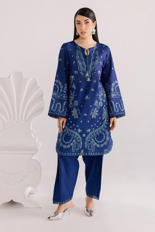 Nureh | Shades of Summer | NP-795 - Luxury Dress - available at Maria Faisal in UK and USA.