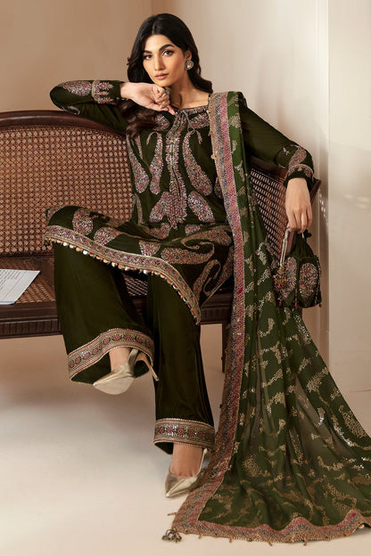 Jazmin | Velvet Edit 24 | Velvet Formal VF-2023 - Ladies Clothes - Maria Faisal