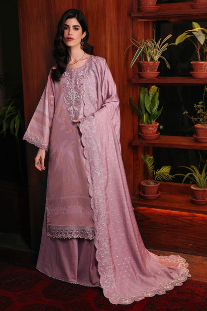 Nureh | Exclusive Jacquard | NE-222 - Luxury Dress - available at Maria Faisal in UK and USA.