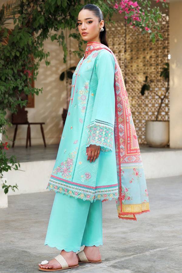 Farasha | Summer Weaves Embroidered Lawn | Ocean Veil by Maria Faisal - Registered Vendor of : Farasha - type : Ladies Clothes - 100% original wedding dresses