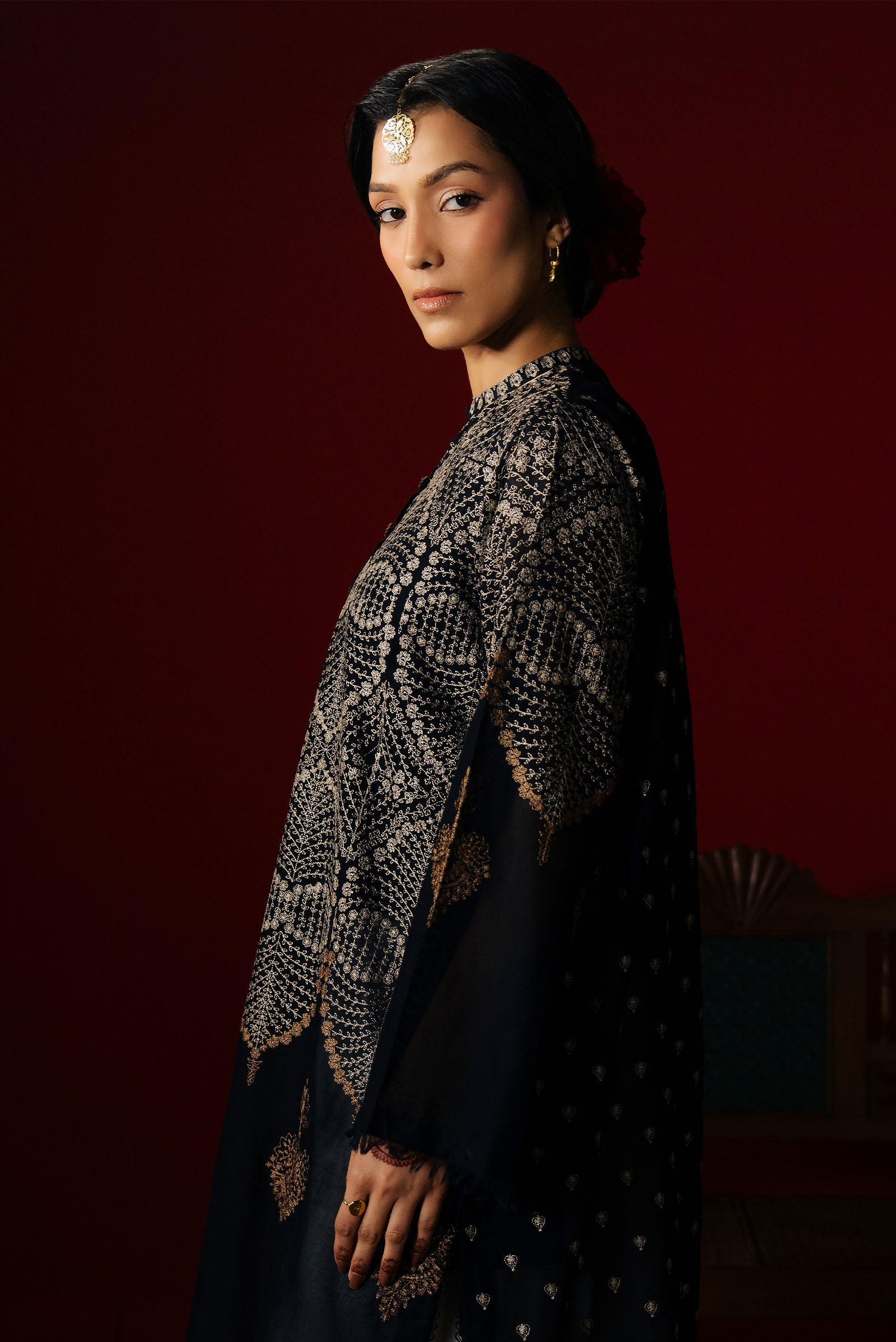 ZaraShahJahan | SS26 | Zaroon - Festive Dress - available at Maria Faisal in UK and USA