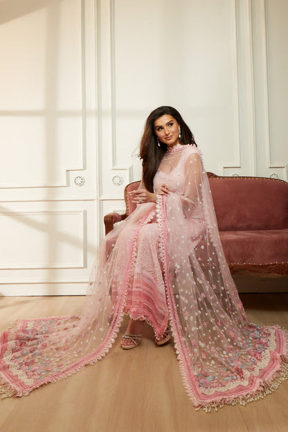 Sobia Nazir | Luxury Lawn Eid 26 | 7B - Luxury Dress - available at Maria Faisal in UK and USA.