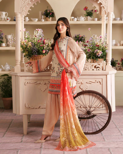 Faiza Saqlain | Serina Luxe | Adania - Formal Dress - available at Maria Faisal in UK and USA.