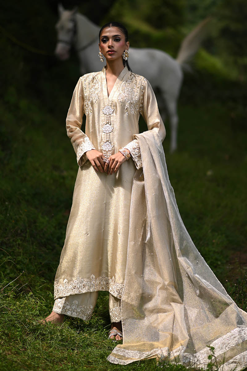 Hue Pret | Farasha Luxury Winter | Esmeray - Ladies Clothes - Maria Faisal