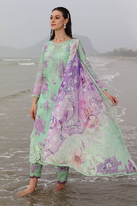 Nureh | Gardenia Embroidered Lawn 25 | NSG-174 by Maria Faisal - Registered Vendor of : Nureh - type : Ladies Clothes - 100% original wedding dresses