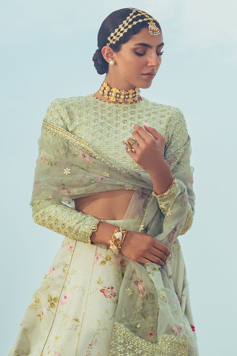 Cross Stitch | Wedding Collection 24 | TRANQUIL HAZE - Ladies Clothes - Maria Faisal